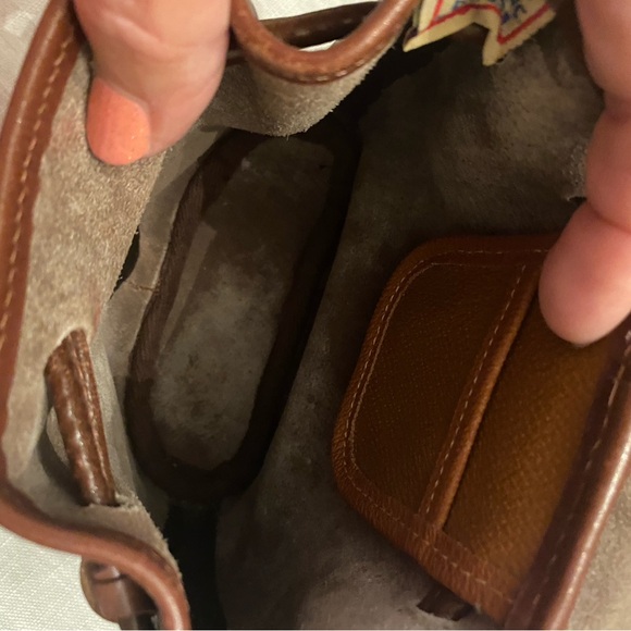 Vintage Dooney & Bourke Brown and Black Small Crossbody - Picture 7 of 9